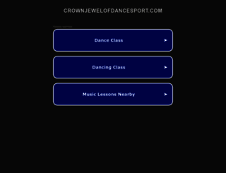 crownjewelofdancesport.com screenshot