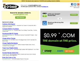 crownkingfisher.com screenshot