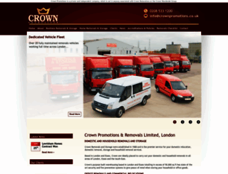 crownpromotions.co.uk screenshot