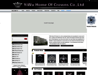 crowns-tiaras.com screenshot
