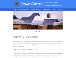 crownslaters.co.za screenshot