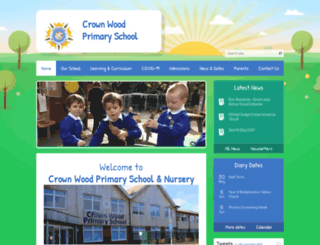 crownwoodschool.com screenshot