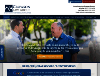 crowsonlaw-wasilla.com screenshot
