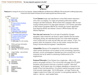 crowsystems.com screenshot