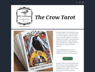crowtarot.com screenshot