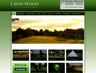 crowwoodgolfclub.co.uk screenshot