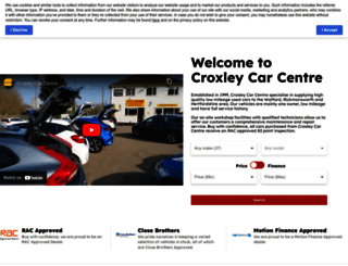 croxleycarcentre.co.uk screenshot