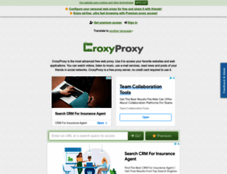 croxyproxy.net screenshot