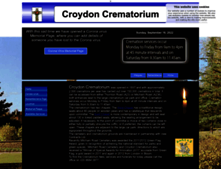 croydoncrematorium.uk screenshot