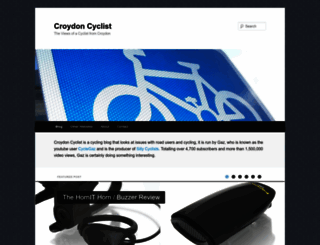croydoncyclist.wordpress.com screenshot