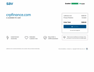 crpfinance.com screenshot