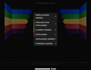 crstlglasses.com screenshot