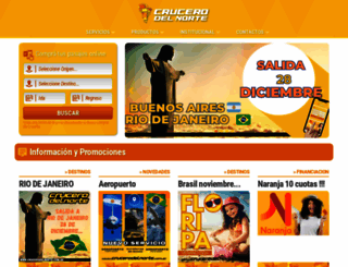 crucerodelnorte.com.ar screenshot