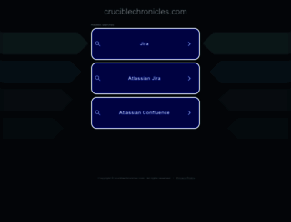 cruciblechronicles.com screenshot