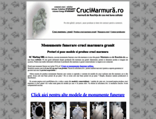 crucimarmura.ro screenshot