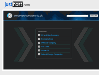 crudecardcompany.co.uk screenshot