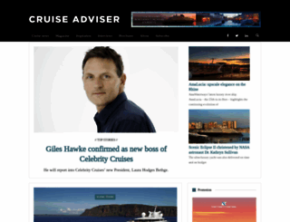 cruise-adviser.com screenshot