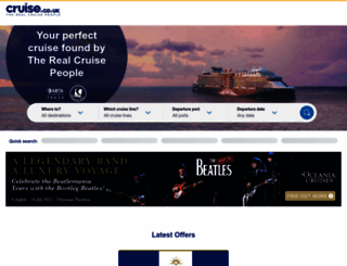 cruise.co.uk screenshot