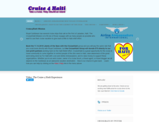 cruise4haiti.com screenshot
