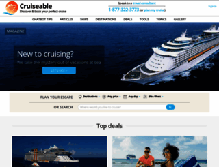 cruiseable.com screenshot