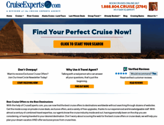 cruiseexperts.com screenshot