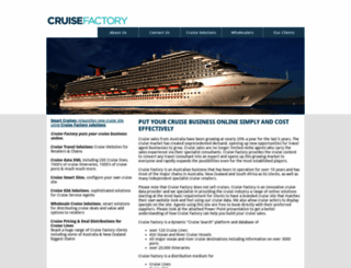 cruisefactory.net screenshot
