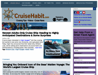 cruisehabit.com screenshot