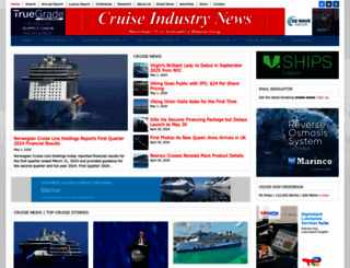 cruiseindustrynews.com screenshot