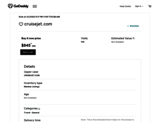 cruisejet.com screenshot