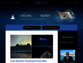 cruiselawnews.com screenshot