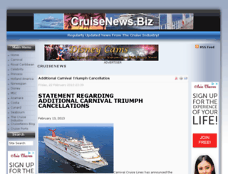 cruisenews.biz screenshot