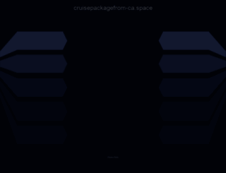 cruisepackagefrom-ca.space screenshot
