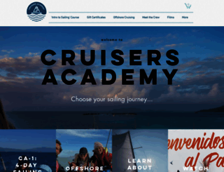 cruisersacademy.com screenshot