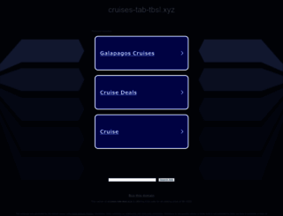 cruises-tab-tbsl.xyz screenshot