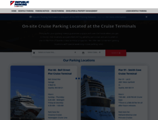 cruiseseattleparking.com screenshot