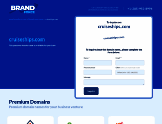 cruiseships.com screenshot