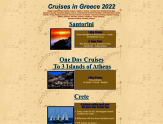 cruisesingreece.com screenshot