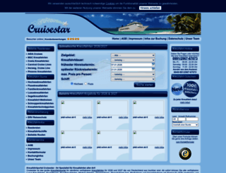 cruisestar.de screenshot