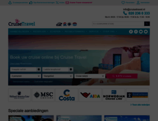 cruisetravel.nl screenshot