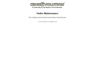 cruisevolution.com screenshot