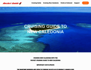 cruising-newcaledonia.com screenshot