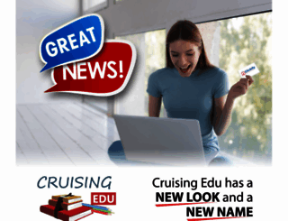 cruisingedu.co.za screenshot