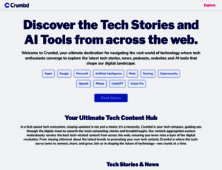 crumbd.com screenshot