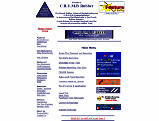 crumbrubber.net screenshot