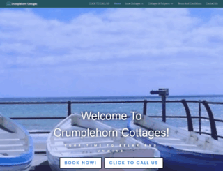 crumplehorncottages.co.uk screenshot