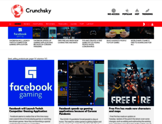 crunchsky.com screenshot