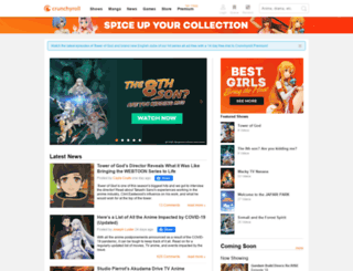 crunchyroll.com.br screenshot