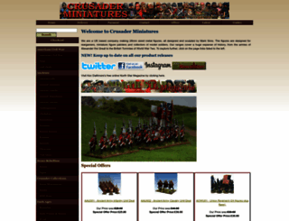 crusaderminiatures.com screenshot