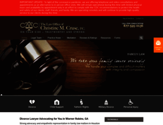 cruse-law.com screenshot