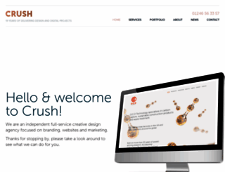 crush-design.co.uk screenshot